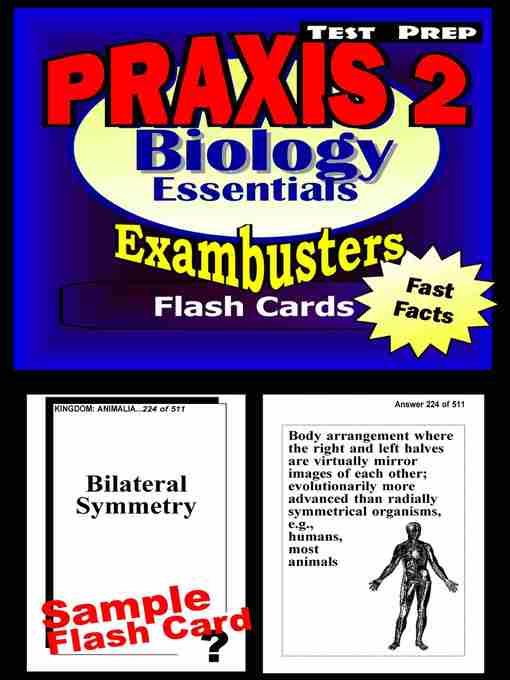 Title details for PRAXIS 2 Biology Test—PRAXIS General Science Flashcards—PRAXIS 2 Prep Exam Workbook by PRAXIS II Exambusters - Available